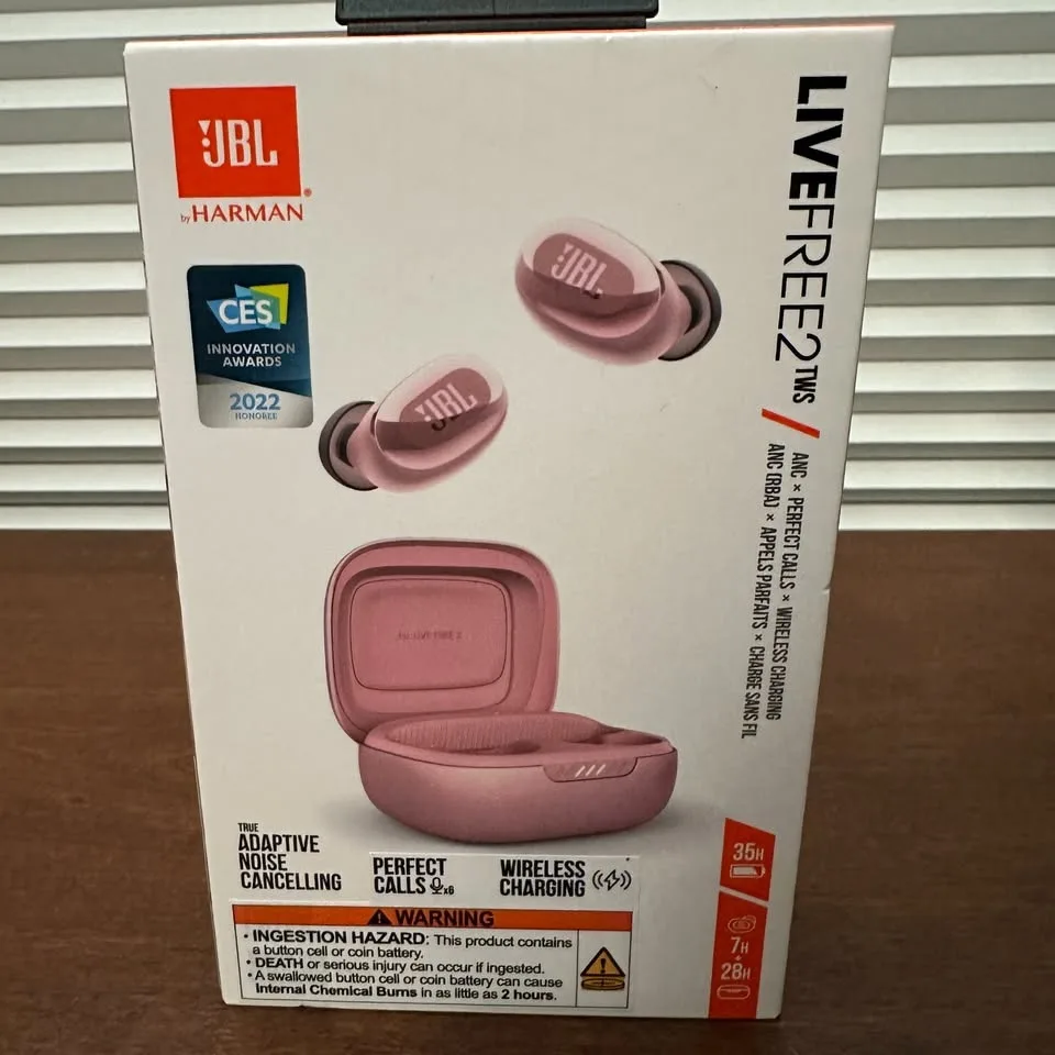 🎶 Brand New Sealed JBL Live Free 2 Earbuds – Retail $200 🎶