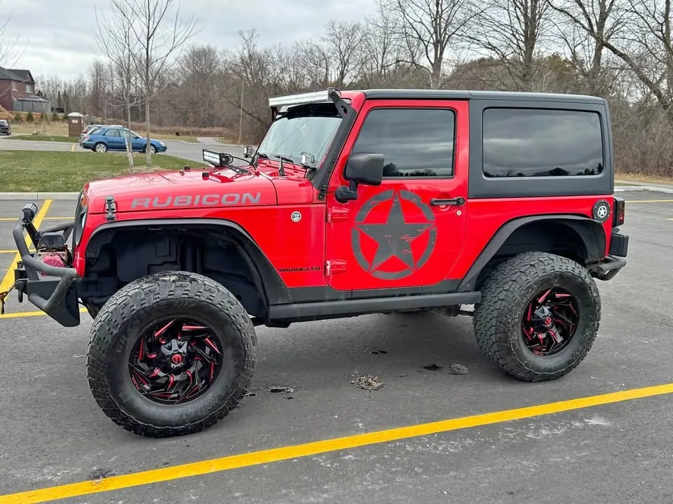 2016 Jeep Wrangler Rubicon/Manual/114k kms