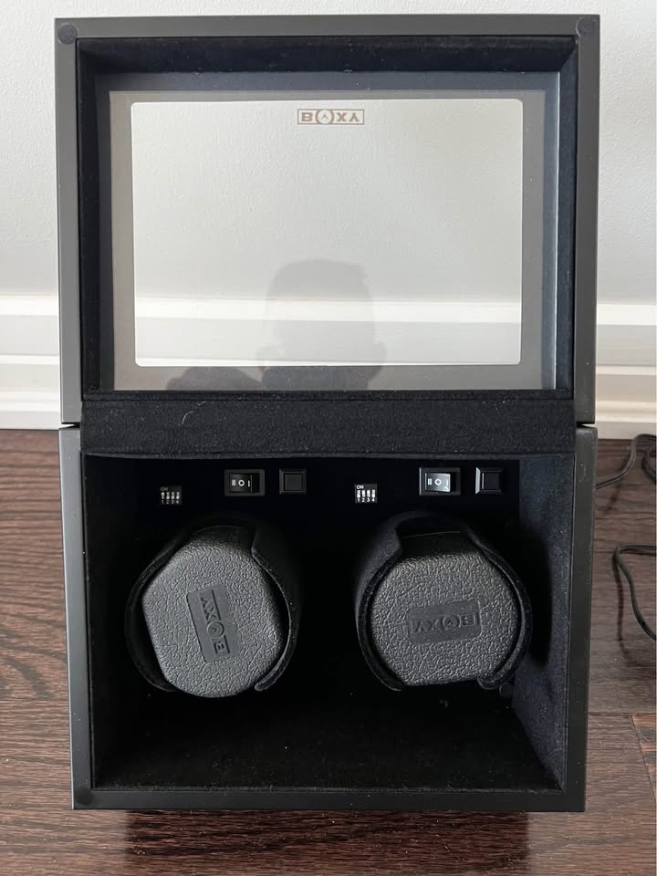 BOXY Watch Winder – Dual Slot Automatic Watch Box - photo 3