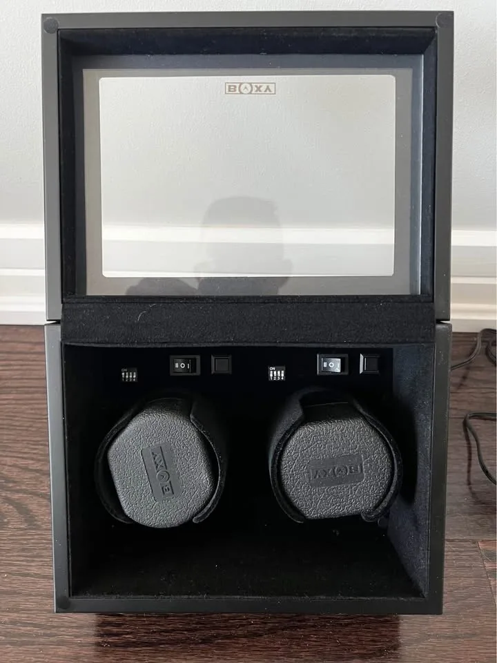 BOXY Watch Winder – Dual Slot Automatic Watch Box image indicator(3)