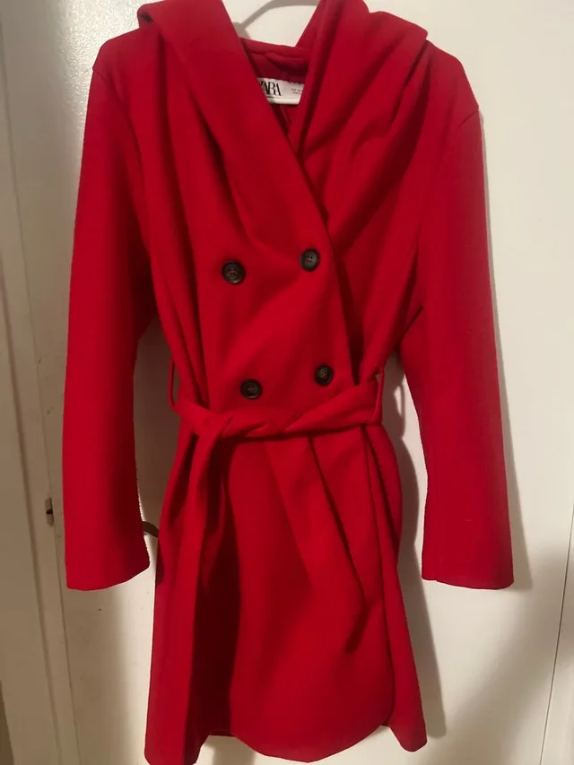Zara Red Coat