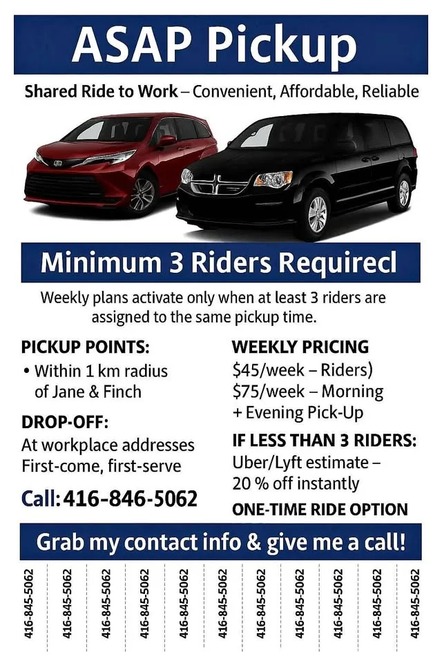 Affordable Pick-Up and Drop-off