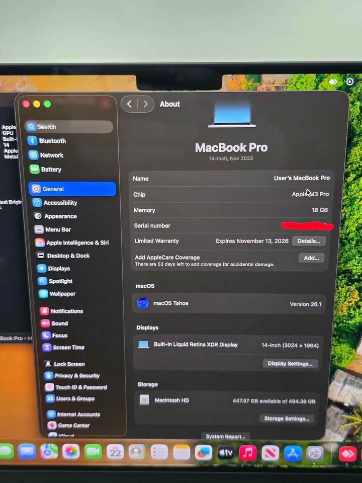 Like New M3 Pro Macbook Pro 14 inch - photo 4