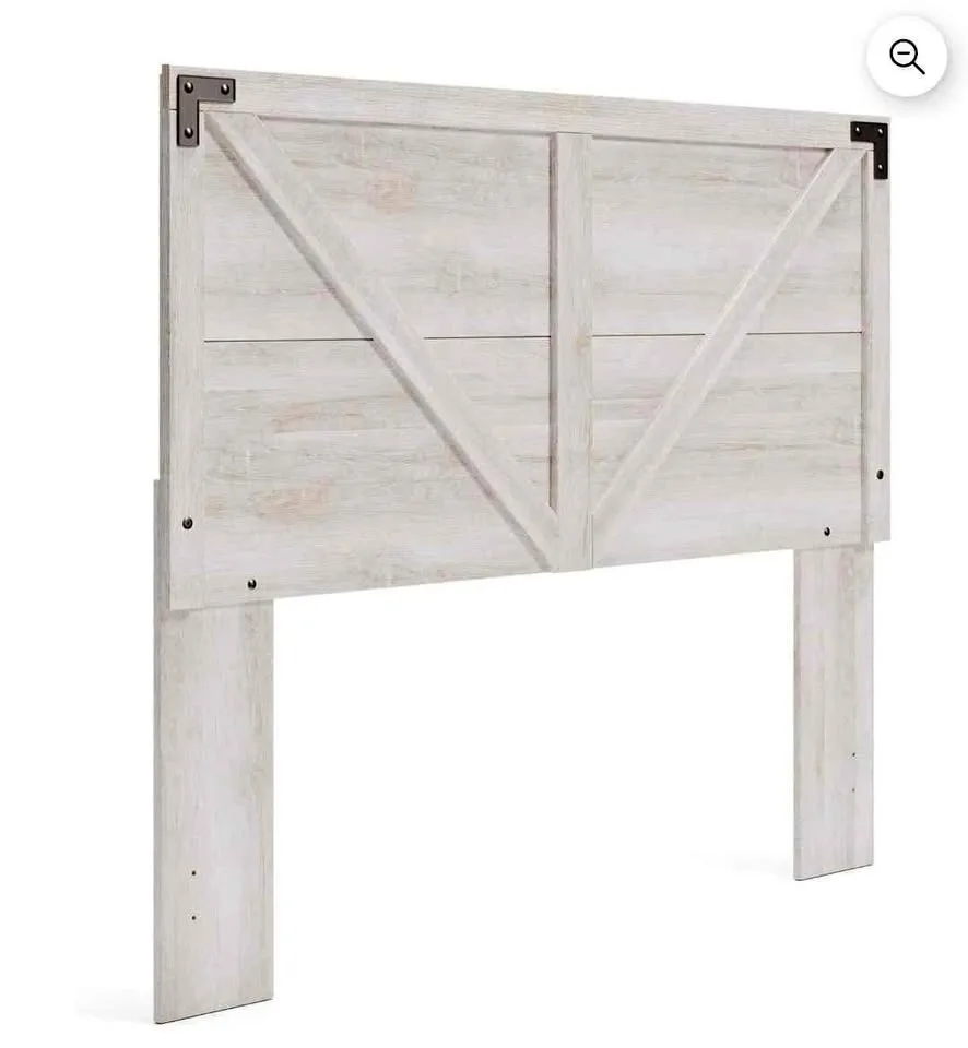 Ashley Queen Shawburn Rustic Farmhouse Headboard NEW