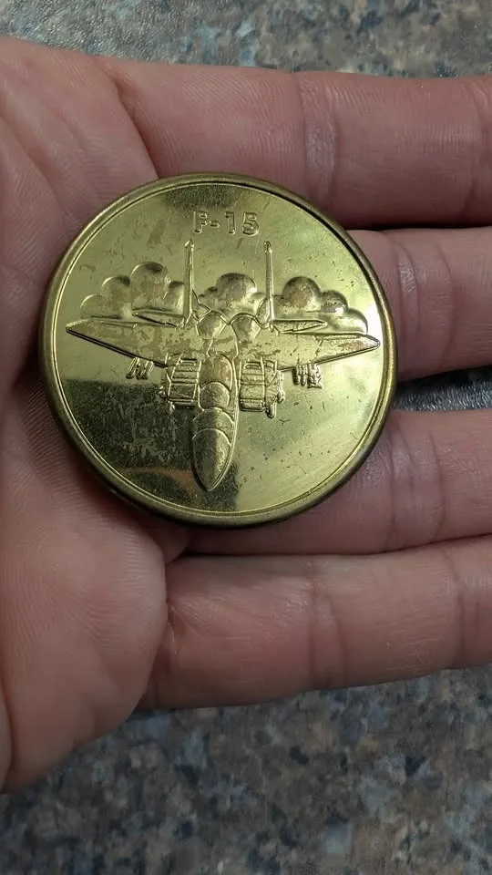 F-15 Coin from National Museum of The US Air Force image indicator(2)