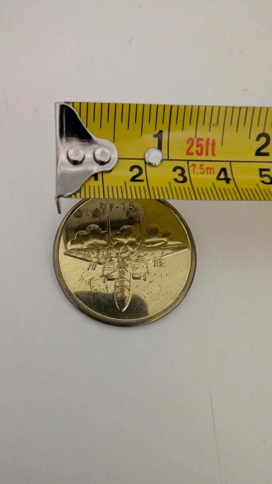 F-15 Coin from National Museum of The US Air Force - photo 3