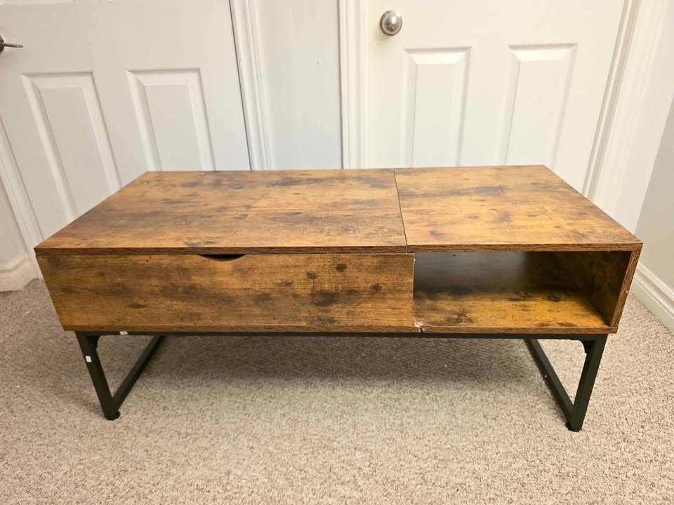Sweetcrispy Lift-Top Coffee Table