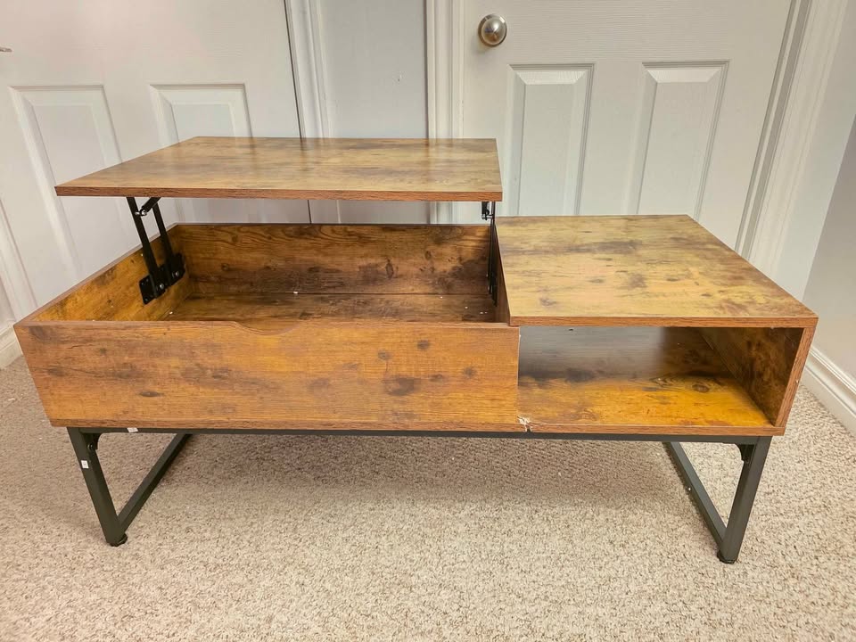 Sweetcrispy Lift-Top Coffee Table - photo 2