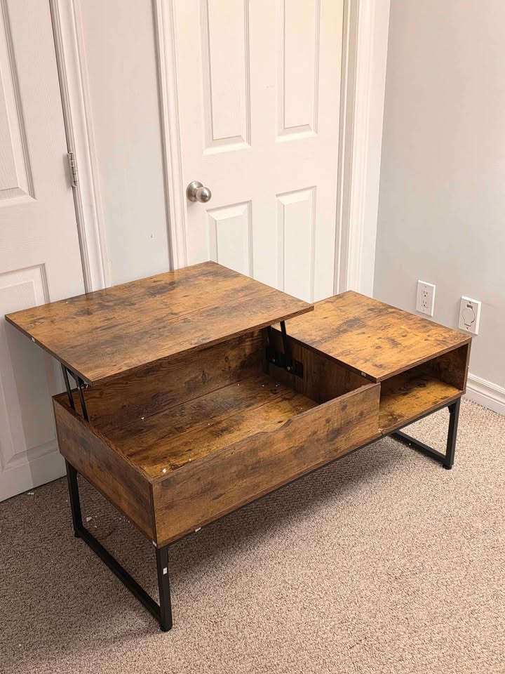 Sweetcrispy Lift-Top Coffee Table - photo 3