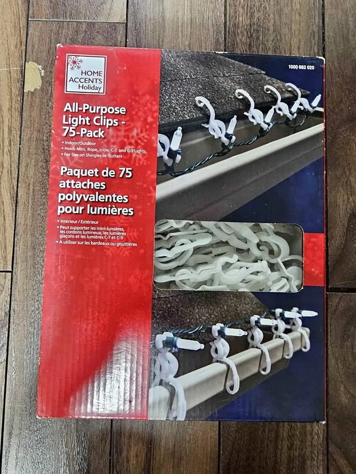 Christmas Light Clips (75pcs)