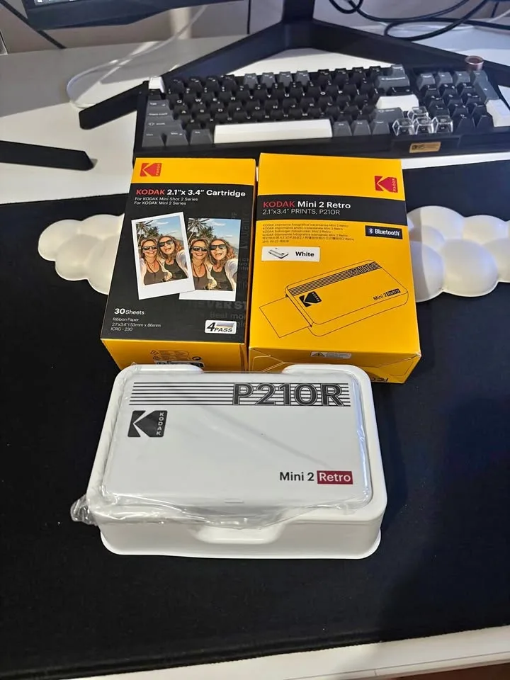 KODAK Mini 2 Retro 4PASS Portable Photo Printer