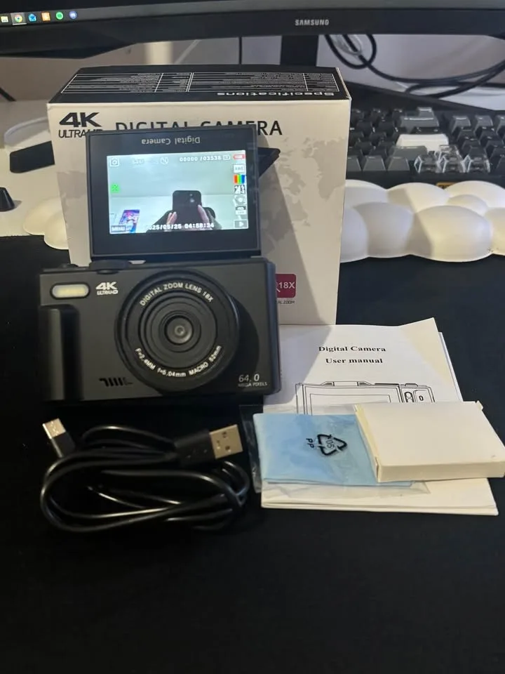 Digital Camera 4K - 64MP image indicator(3)