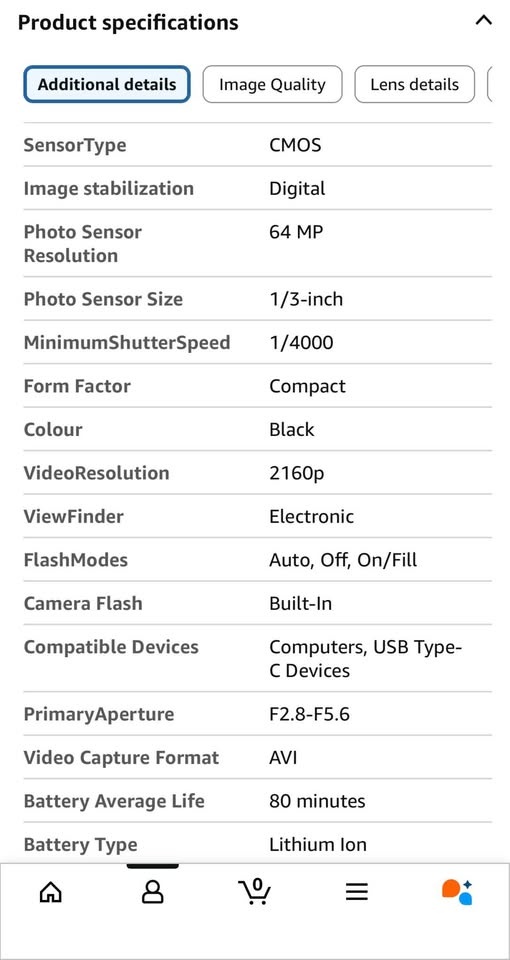 Digital Camera 4K - 64MP - photo 5
