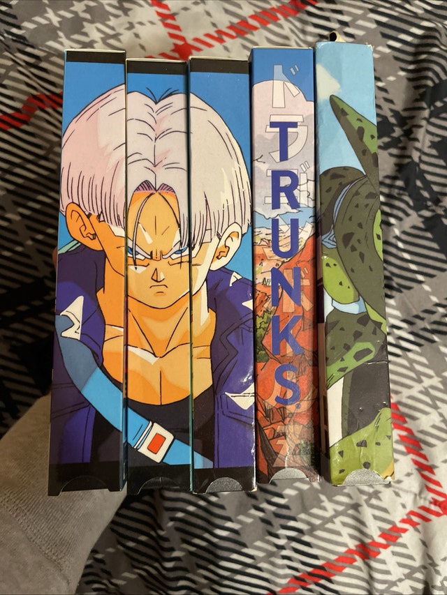 Lot Of 5 Dragon Ball Z VHS Tapes Imperfect Cell & More - photo 3