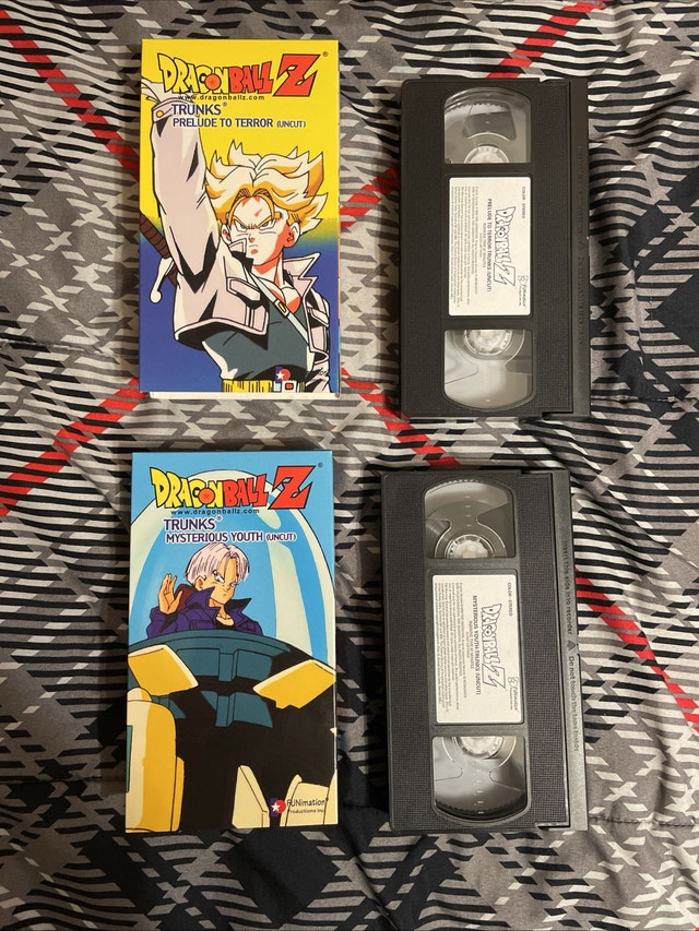 Lot Of 5 Dragon Ball Z VHS Tapes Imperfect Cell & More - photo 5