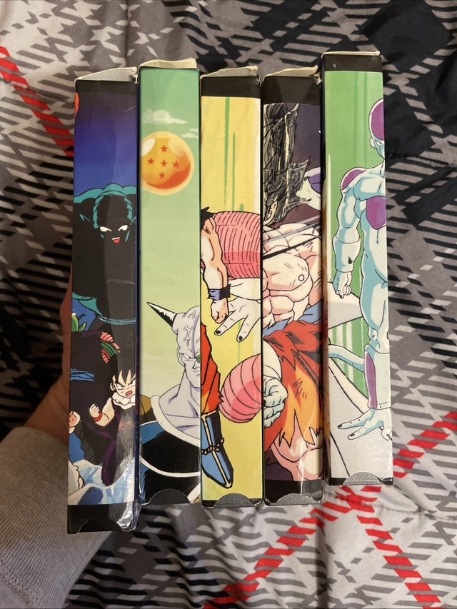 Lot Of 5 Dragon Ball Z VHS Tapes Frieza Revealed, & More - photo 3