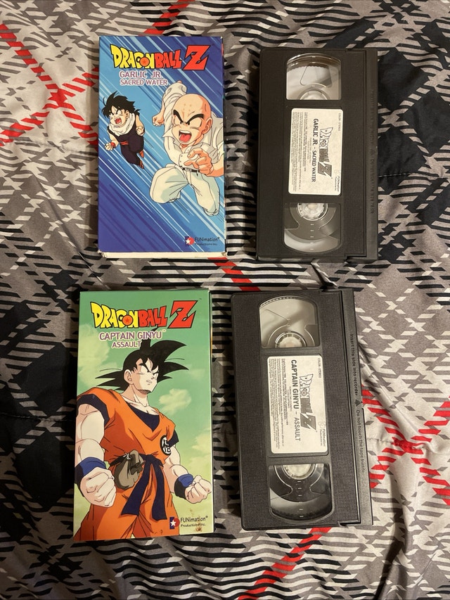 Lot Of 5 Dragon Ball Z VHS Tapes Frieza Revealed, & More - photo 5