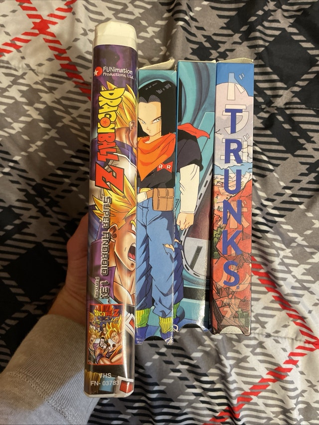 Lot Of 4 Dragon Ball Z VHS Tapes Super Android 13 & More - photo 3