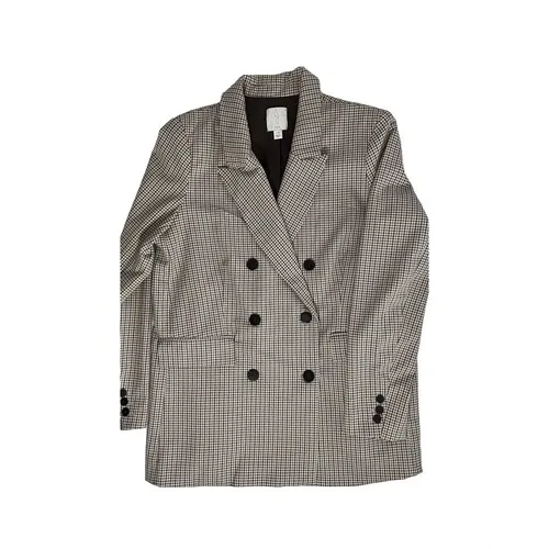 Joie Houndstooth Double Breasted Blazer - Large image indicator(3)