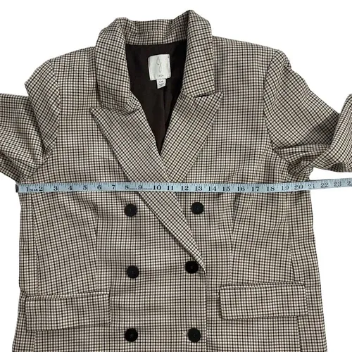 Joie Houndstooth Double Breasted Blazer - Large image indicator(8)