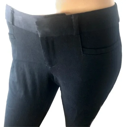 Banana Republic Petite Sloan Black Pants Size 2 Petite image indicator(2)
