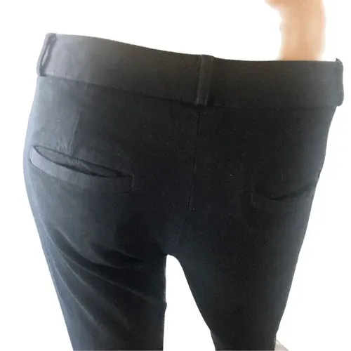 Banana Republic Petite Sloan Black Pants Size 2 Petite image indicator(3)