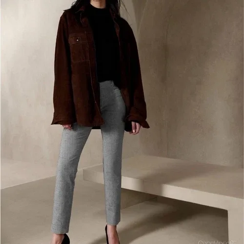 Banana Republic Petite Sloan Black Pants Size 2 Petite image indicator(5)