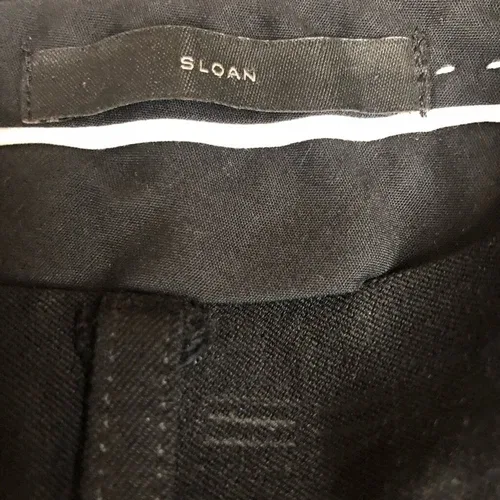 Banana Republic Petite Sloan Black Pants Size 2 Petite image indicator(8)