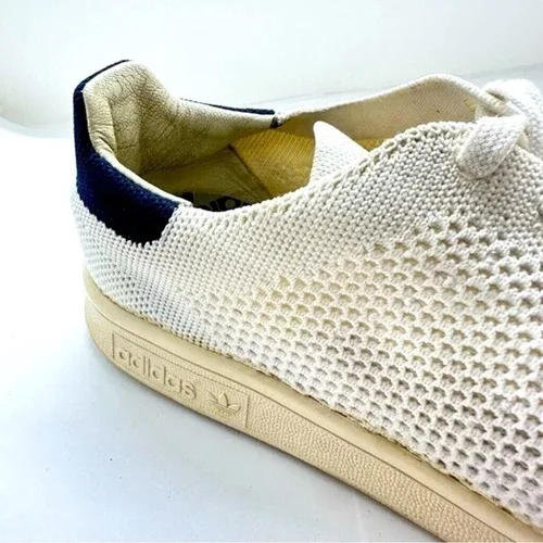 Adidas Stan Smith White Canvas Sneakers - Size 5 image indicator(10)