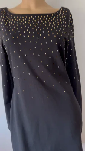 Juicy Couture Beaded Black Party Dress Small image indicator(2)