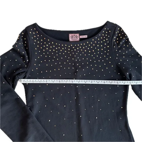 Juicy Couture Beaded Black Party Dress Small image indicator(10)