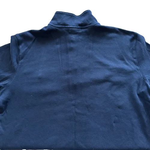 Michael Kors Men Size XL Navy Snap Long Sleeve Top image indicator(5)