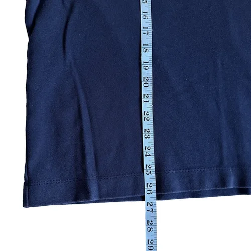 Michael Kors Men Size XL Navy Snap Long Sleeve Top image indicator(10)