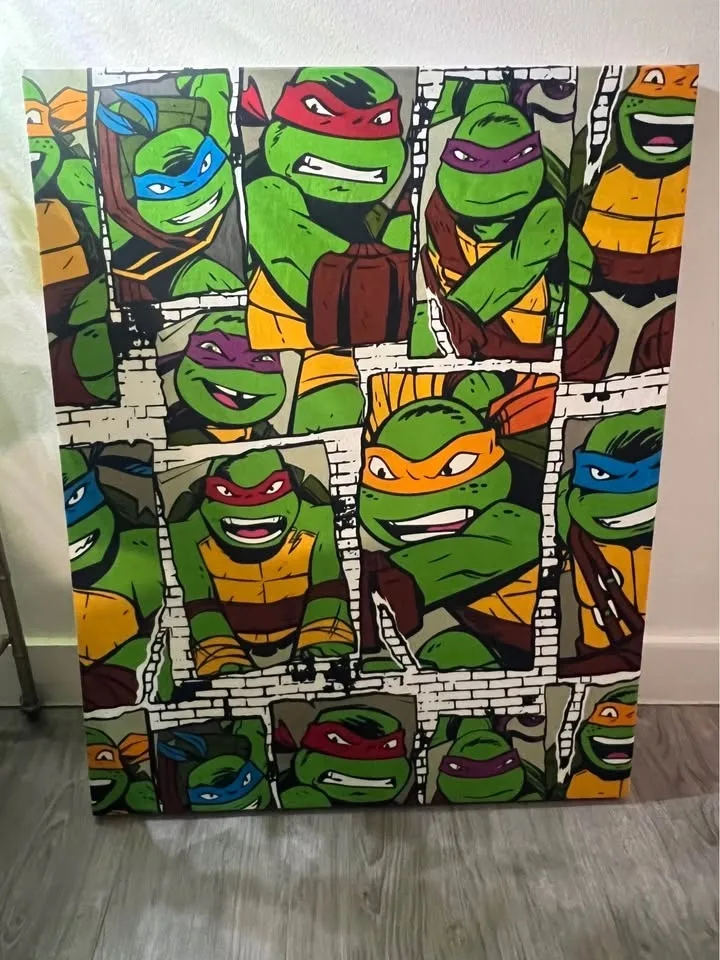 Ninja Turtles & Star Wars Canvas image indicator(2)
