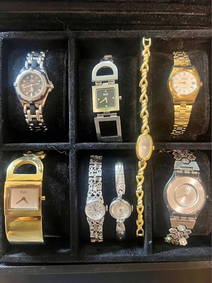 Women’s Watches: D&G, Esquire, Citizen, Seiko, Gruen...