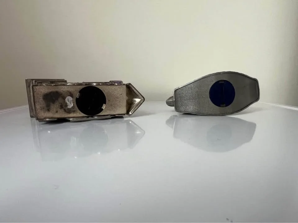 Silver plated Train Coin Bank and Rocking Horse Coin Bank image indicator(4)