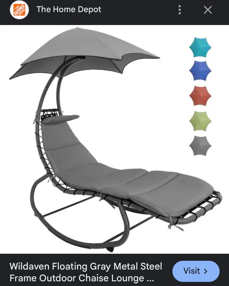 Outdoor sun bed/rocking chair - photo 2