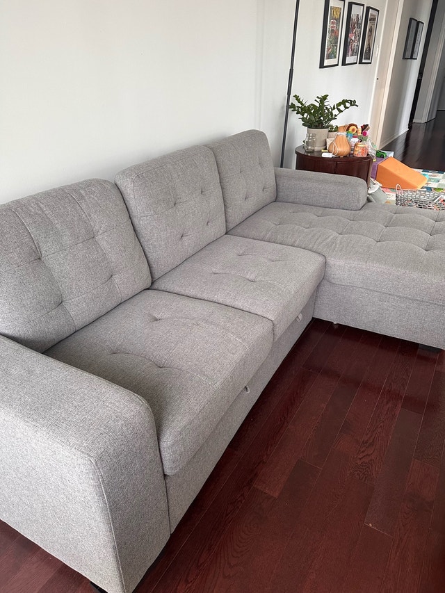 Sofa bed - purchased from Structube last year! - photo 2