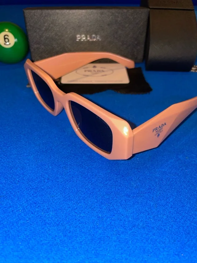 Prada PR 17WS Blush Pink Sunglasses with receipt
