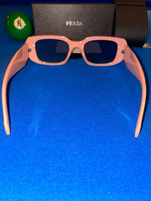 Prada PR 17WS Blush Pink Sunglasses with receipt image indicator(2)