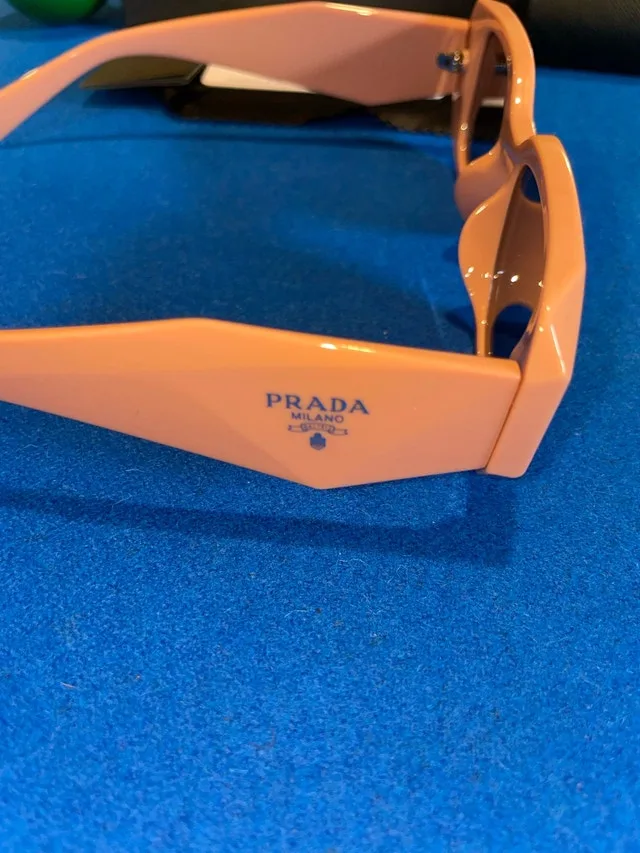 Prada PR 17WS Blush Pink Sunglasses with receipt image indicator(5)