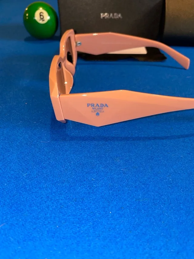 Prada PR 17WS Blush Pink Sunglasses with receipt image indicator(6)