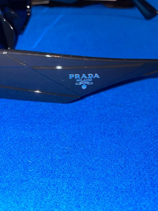 Prada Sunglasses PR 10ZS Black Dark Grey w Receipt image indicator(6)