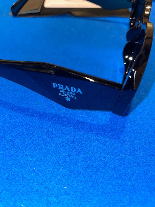 Prada PR 17WS Black Sunglasses Worn Once! With Receipt! image indicator(5)
