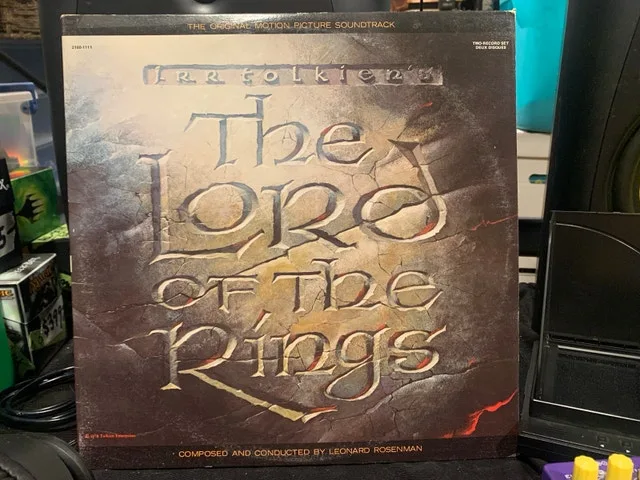 The Lord of the Rings original 2disc vinyl COND - VG