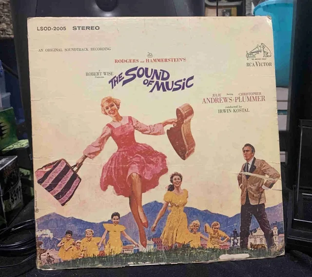 The Sound Of Music original musical LP cond just okay
