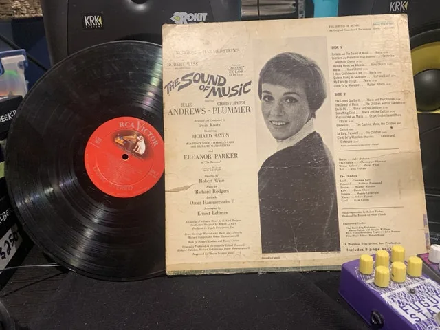 The Sound Of Music original musical LP cond just okay image indicator(2)