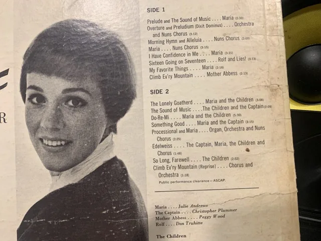 The Sound Of Music original musical LP cond just okay image indicator(3)