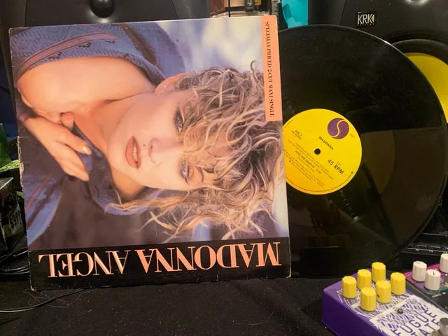 Madonna - “Angel” rare dj 12” sgl vinyl / cover (G)