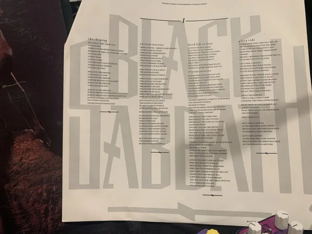 Black Sabbath - the eternal idol Cover (G) Vinyl (Ex) image indicator(4)